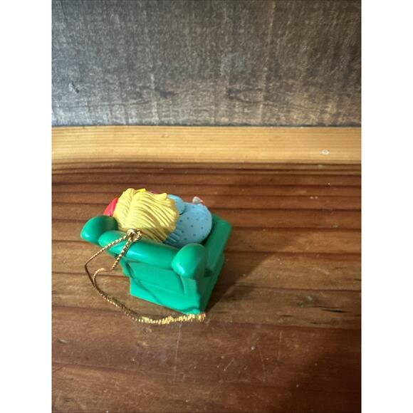 Grolier 1993 Christmas Ornament Sesame Street Prairie Dawn In Box Jim Henson - Picture 3 of 4